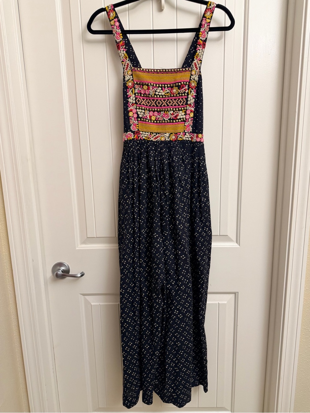 Ulla Johnson Razi Indigo Blue Jumpsuit, Size 0